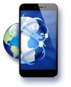 smartphone-with-globe